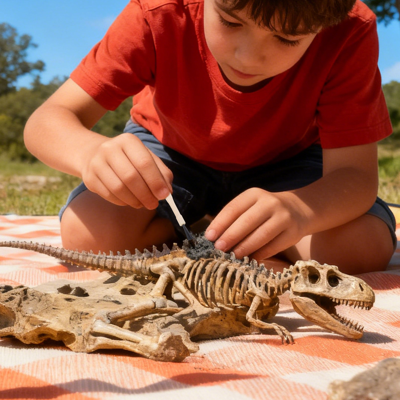 50Pcs Kids Excavation Brush Ch - Science Kit 评论和价格