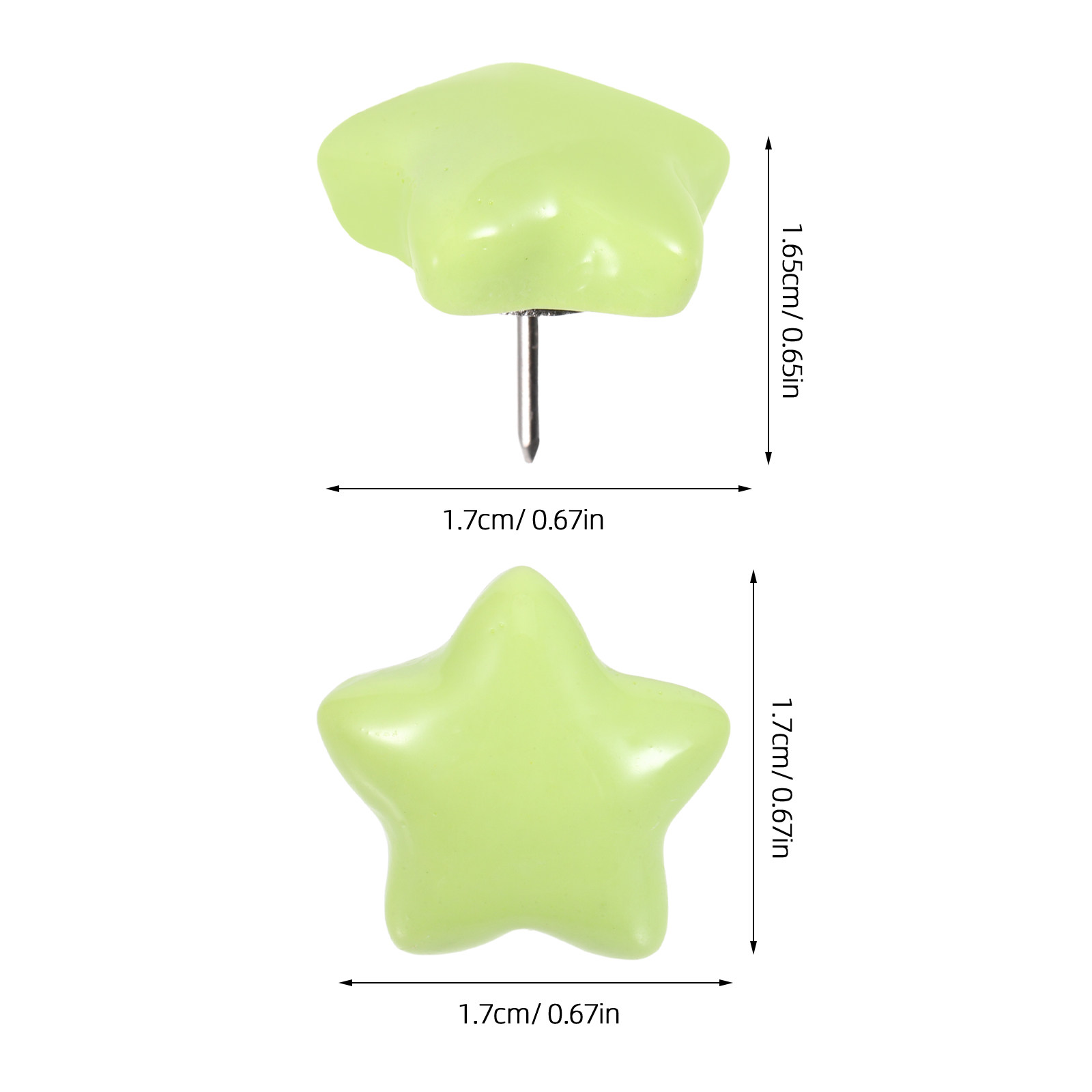 30Pcs Star Thumb Tacks Resin F - Star Map Poster 评论和价格